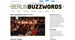 Desktop Screenshot of 2011.berlinbuzzwords.de